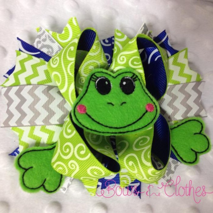 Frog Oversized Feltie Set - Image 3