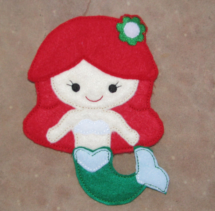 Mermaid Felt Doll - Image 2