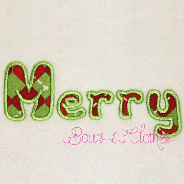 Soap Bubble 2" & 2.5" Applique Letters - Image 2
