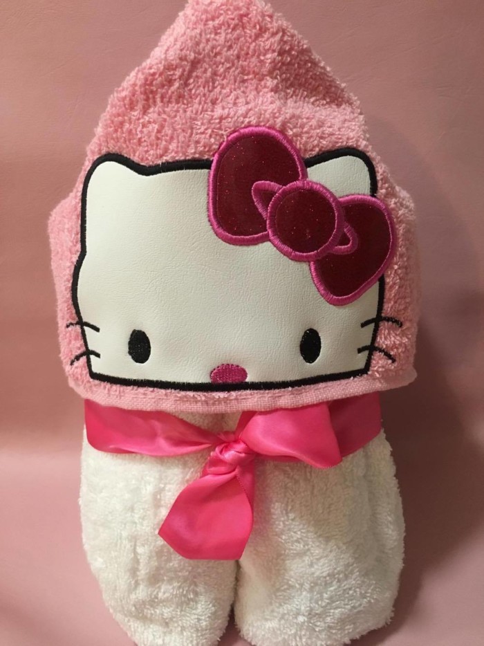 Kitty Hooded Towel