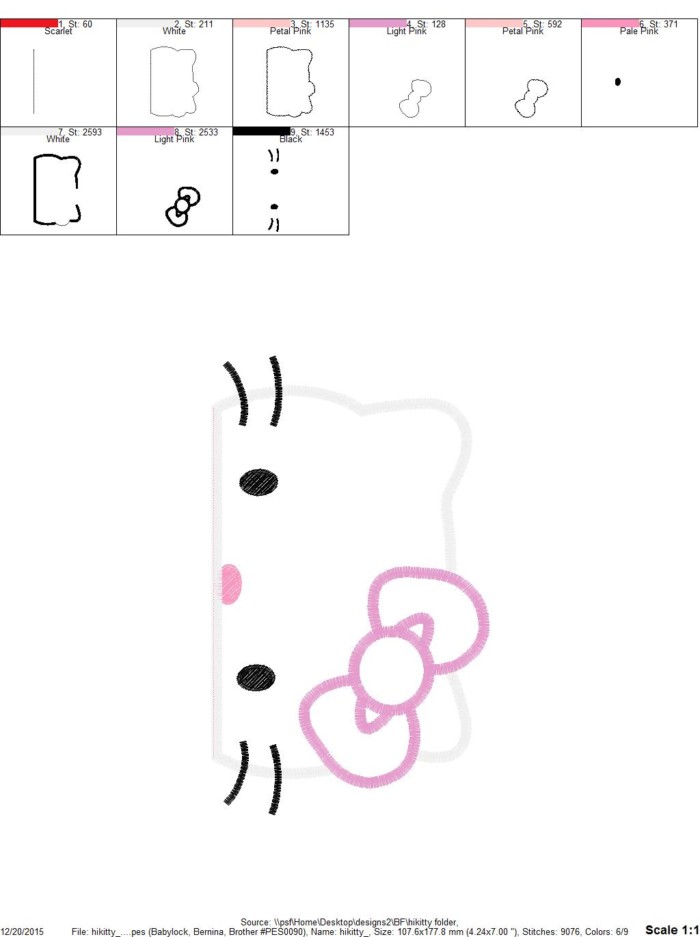 Kitty Hooded Towel - Image 2