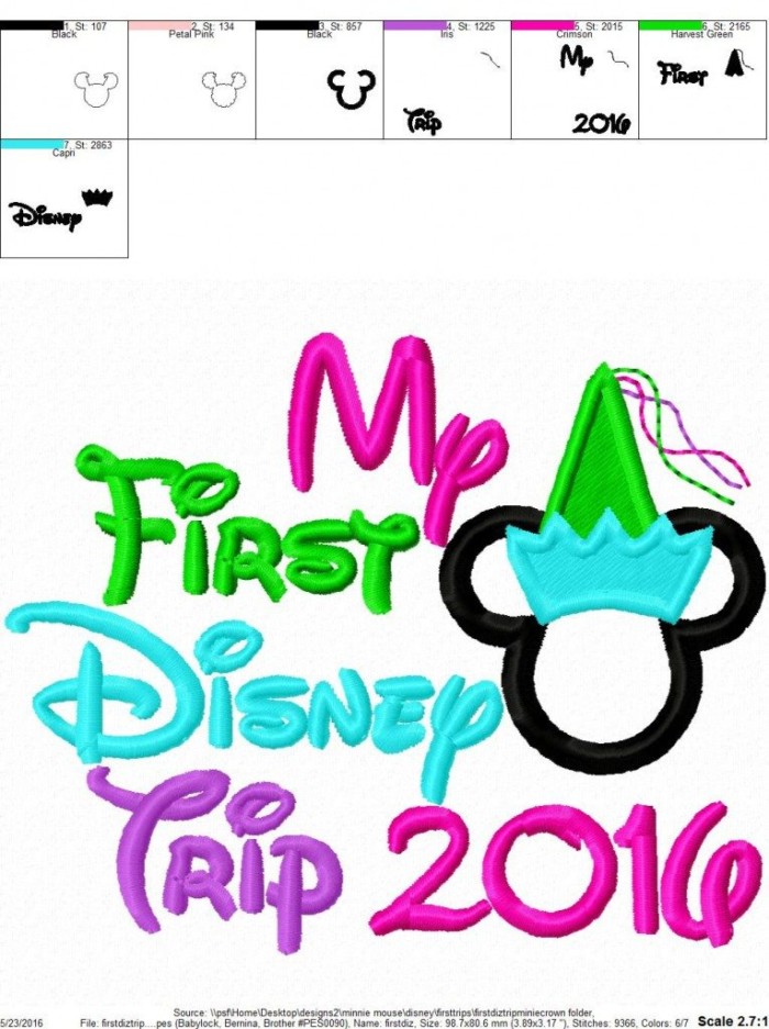 First Diz Trip Mouse Crown 2016 & 2017 - Image 3
