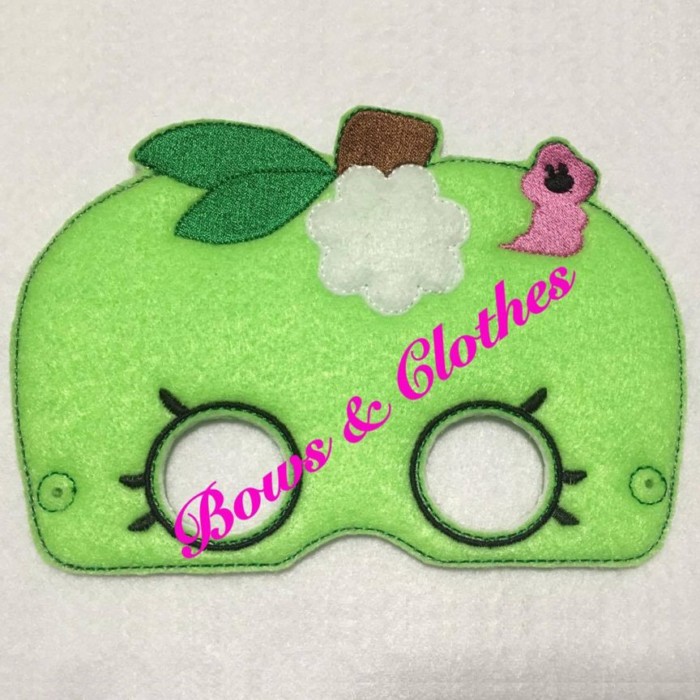 Food Green Apple Mask