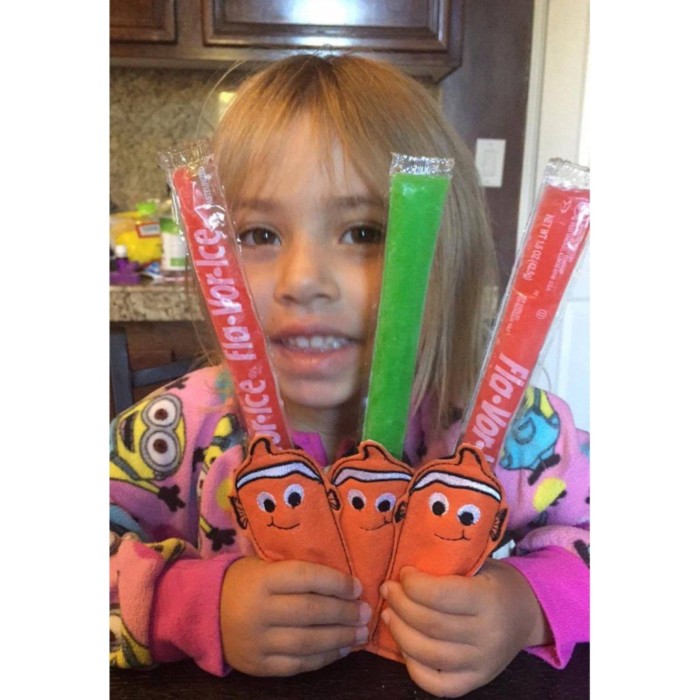 Clown Fish Freeze Pop Holder