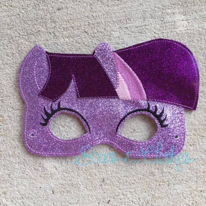 Purple Unicorn Mask