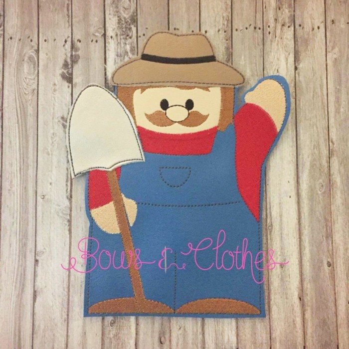 Farmer Hand Puppet
