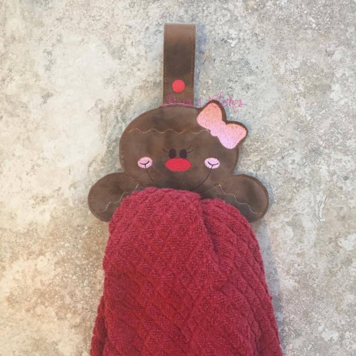 Gingie Girl Towel Topper ITH