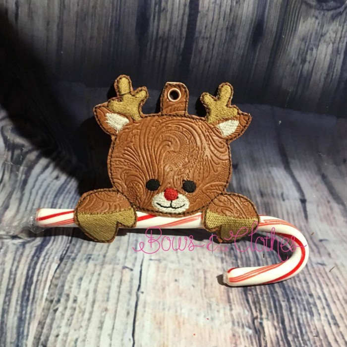 Reindeer Candy Cane Holder