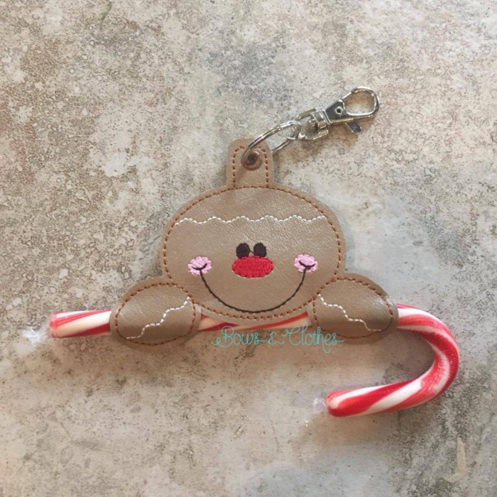 Gingie Boy Candy Cane Holder