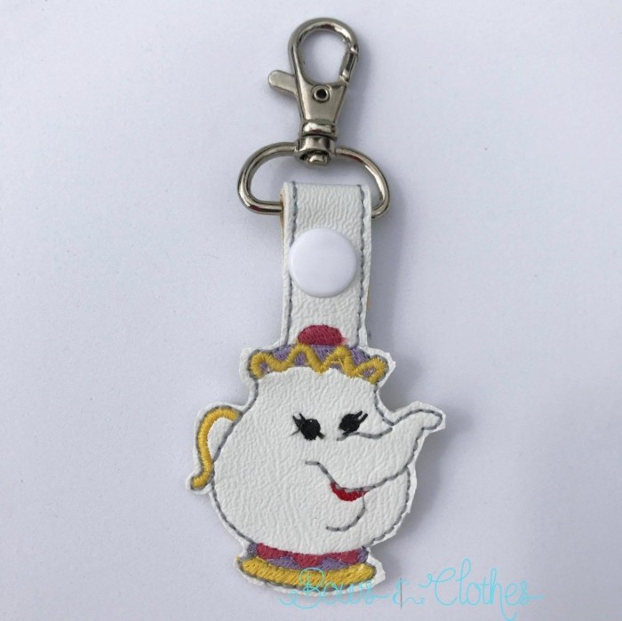 Mama Teapot Key Fob