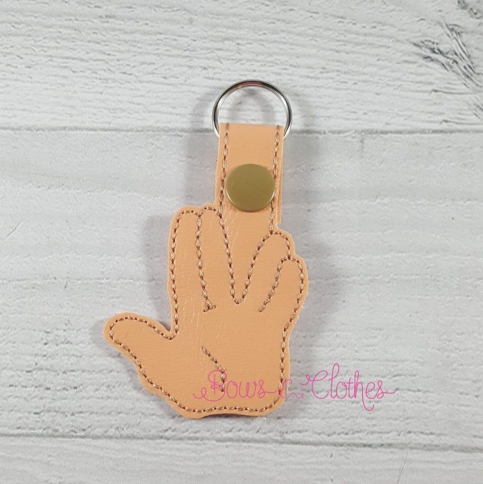 Live Long Hand Key Fob