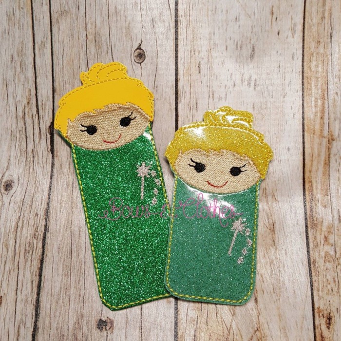 Green Fairy Freeze Pop Holder