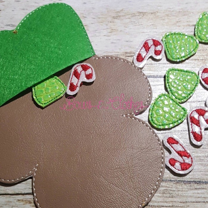 Gingerbread Boy Tic Tac Toe and Pieces - Image 3