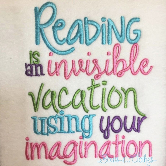 Reading Invisible Vacation
