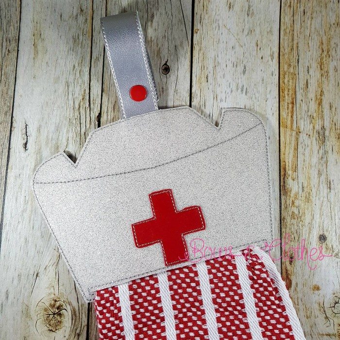 Nurse Hat Towel Topper ITH