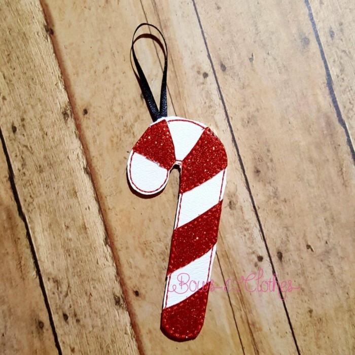 Candy Cane Christmas Ornament