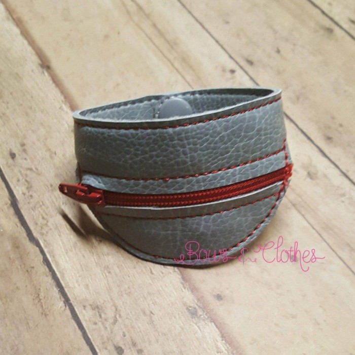 Zipper Pouch Snap Bracelet - Image 4
