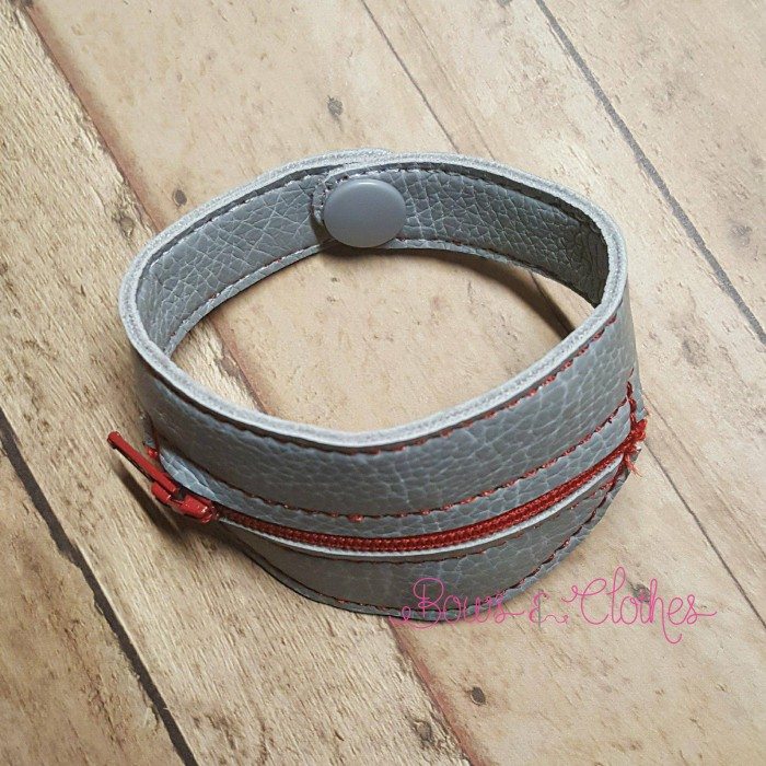Zipper Pouch Snap Bracelet - Image 3