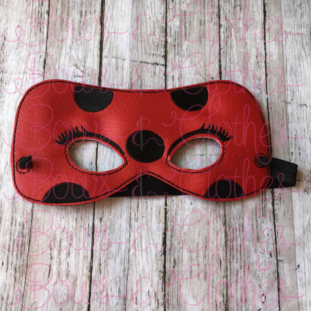 Ladybug Hero Mask – Bows and Clothes