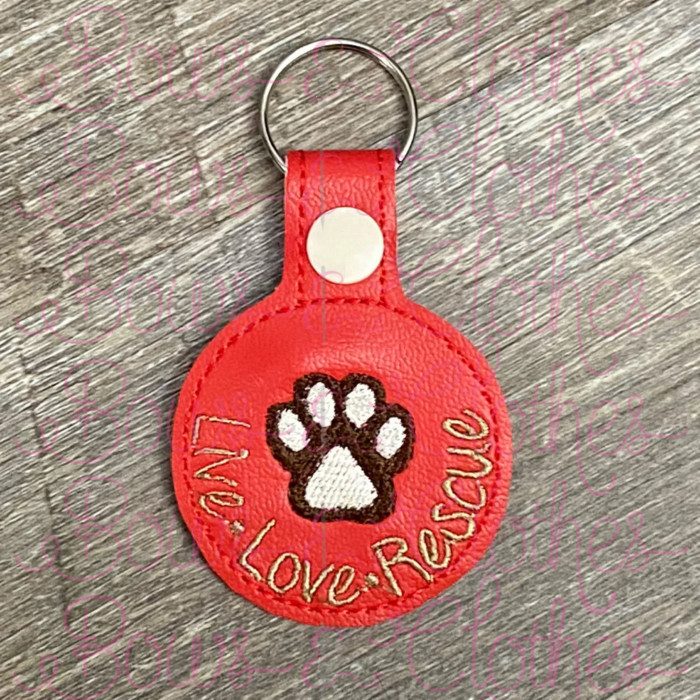 Live Love Rescue Key Fob