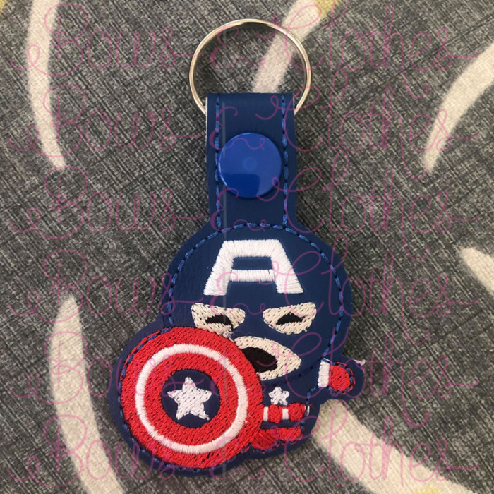 Cap A Chibi Key Fob - Image 3