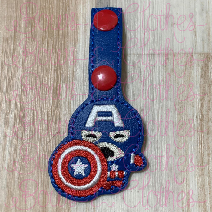 Cap A Chibi Key Fob