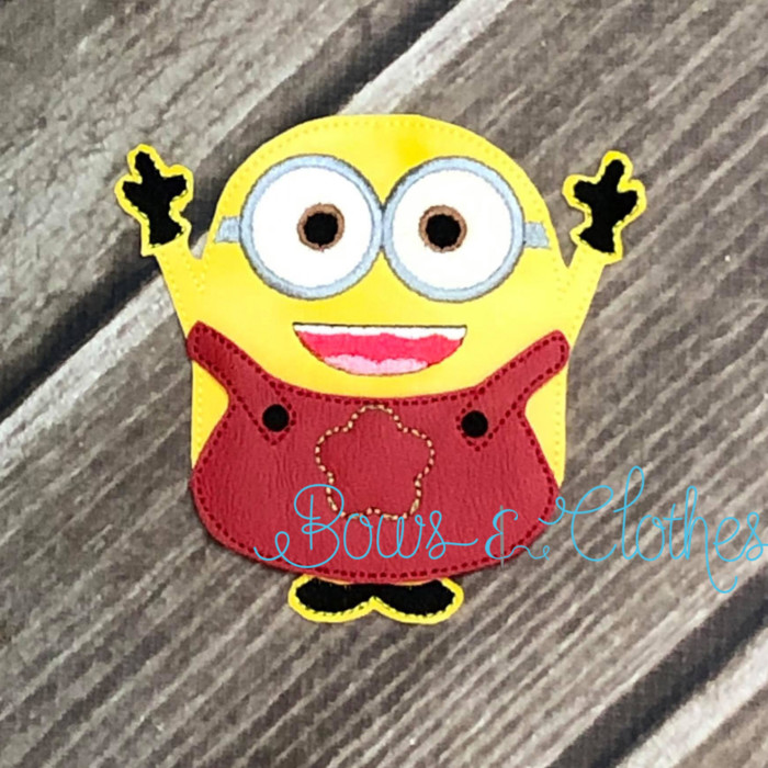 Yellow Guy Felt Doll - Image 2
