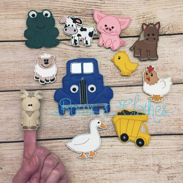 Blue Truck Finger Puppets - Image 2