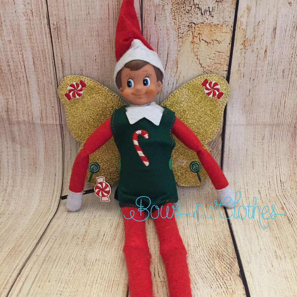 Butterfly Elf Sweater and Props – Bows and Clothes