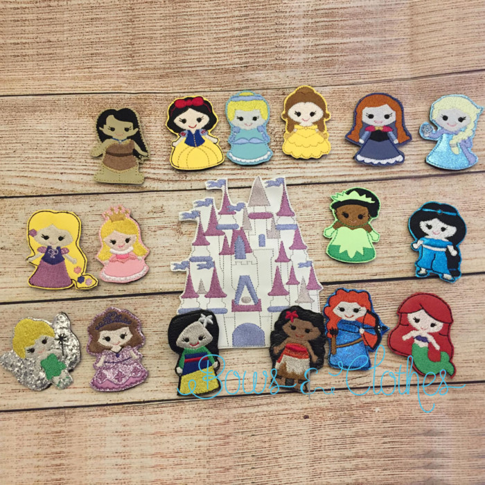 Cutie Princess Finger Puppets