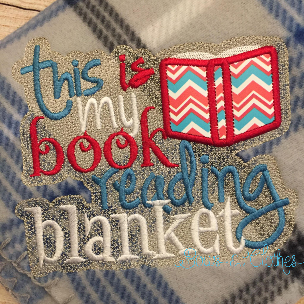 Book Reading Blanket Bows and Clothes