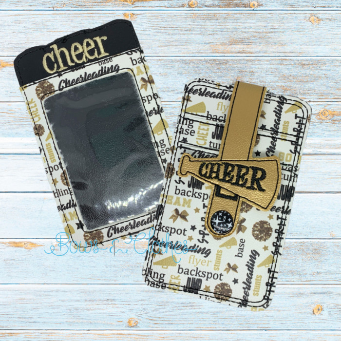 Small Tab Card Wallet - Cheer