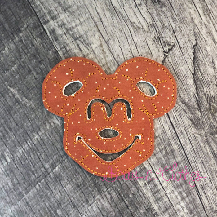 Mouse Pretzel Felt Food