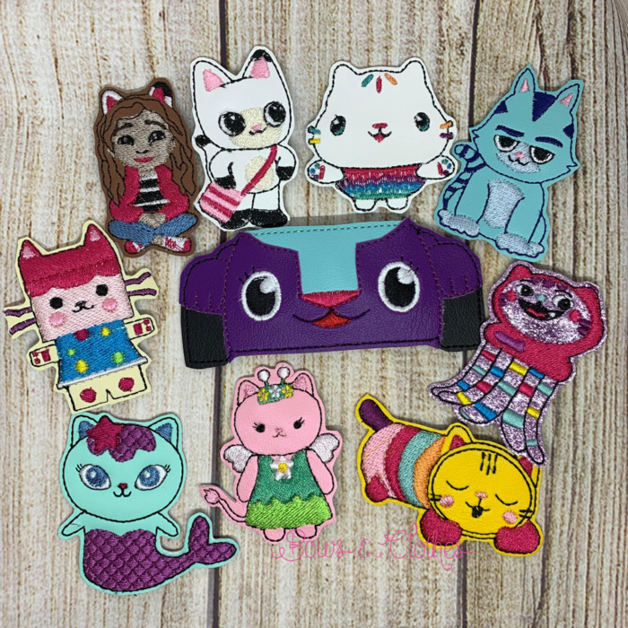 Gab's Doll House Finger Puppets