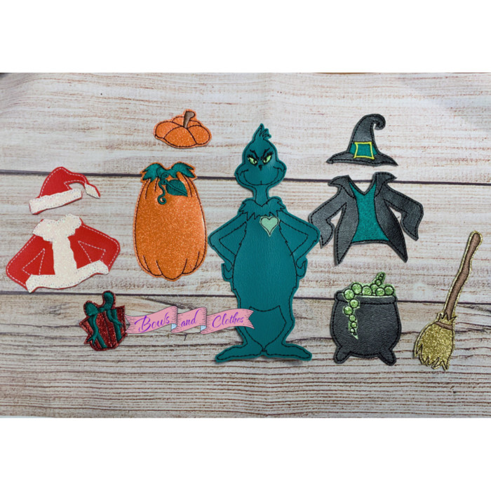 Green Guy Doll & Outfits