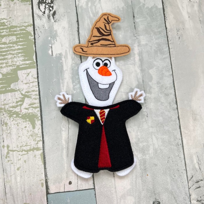Ice Snowman Felt Doll Set - Image 2
