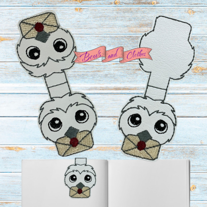 Wizard Owl Magnetic Bookmark