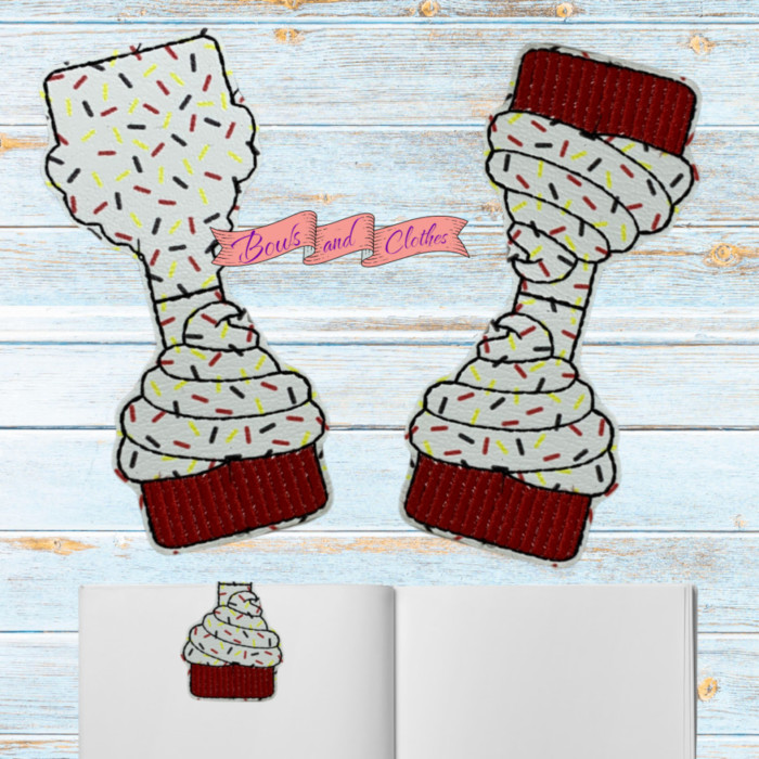 Cupcake Magnetic Bookmark