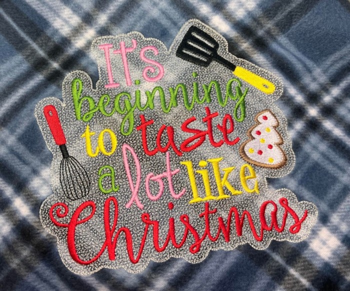 Tastes Like Christmas Blanket