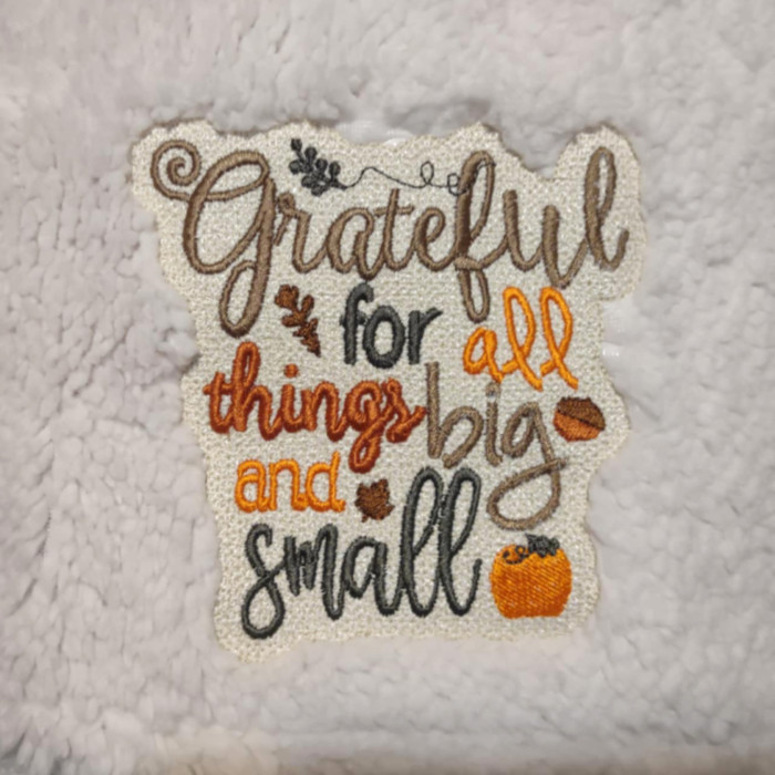 Grateful For All Things Blanket