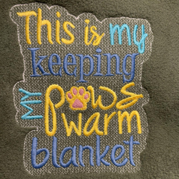 Paws Warm Blanket