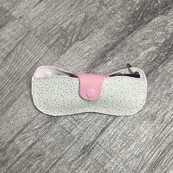 Glasses Case- Lined With Snap