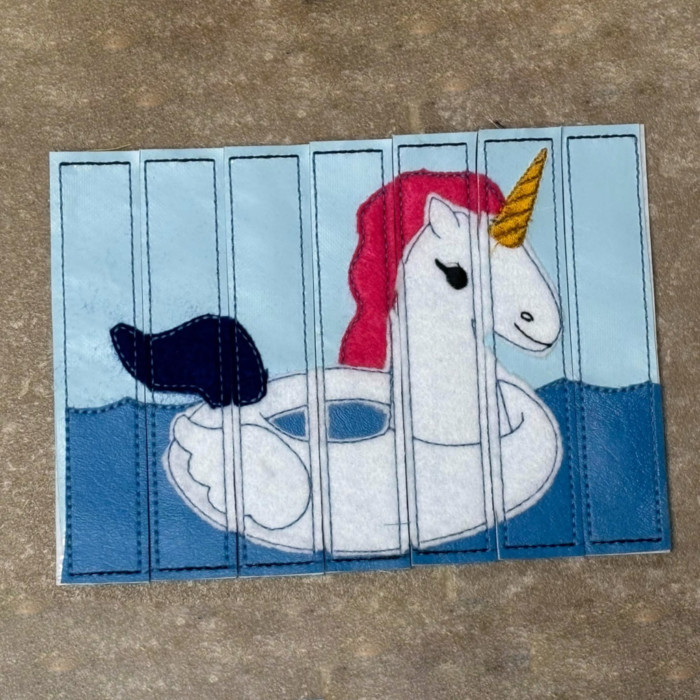 Unicorn Floatie Stick Puzzle