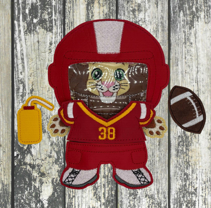 Lion Felt Doll & Outfits - Image 7