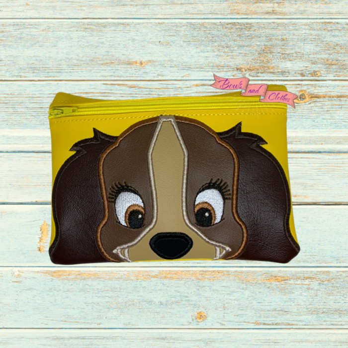 Lady Dog Face Zipper Purse from 2-2023