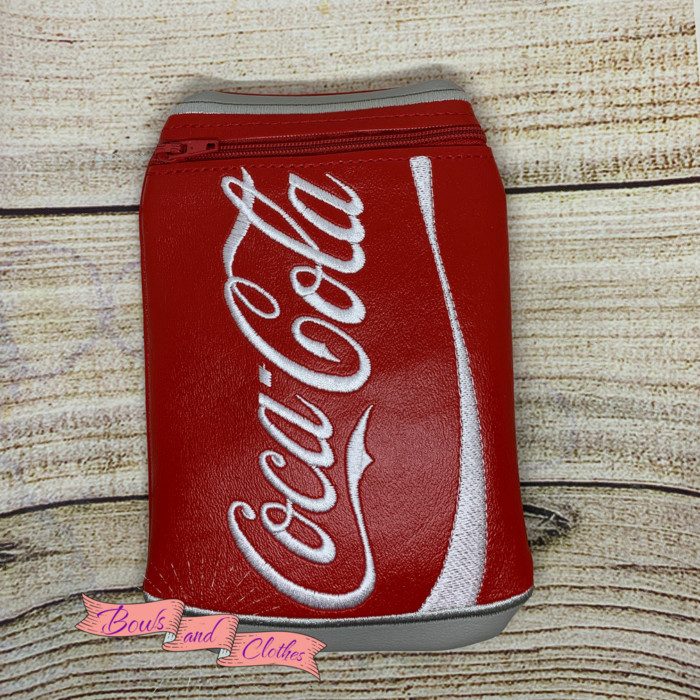 Cola Can Zipper Purse from 3-2023