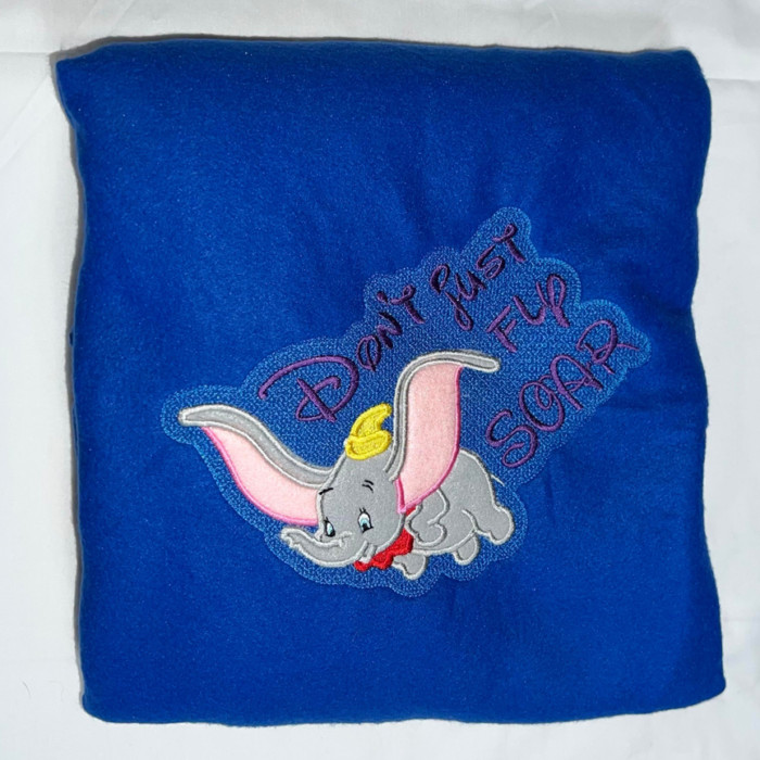Flying Elephant Blanket from 3-2023
