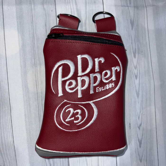 DR. Pep Soda Can Zipper Purse from 4-2023