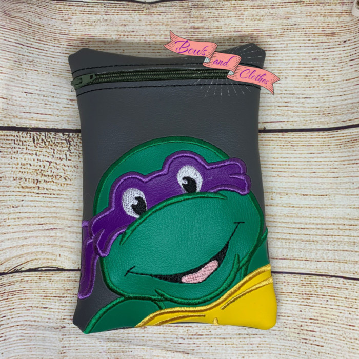 Ninja Turtle Zipper Purse from 5-2023