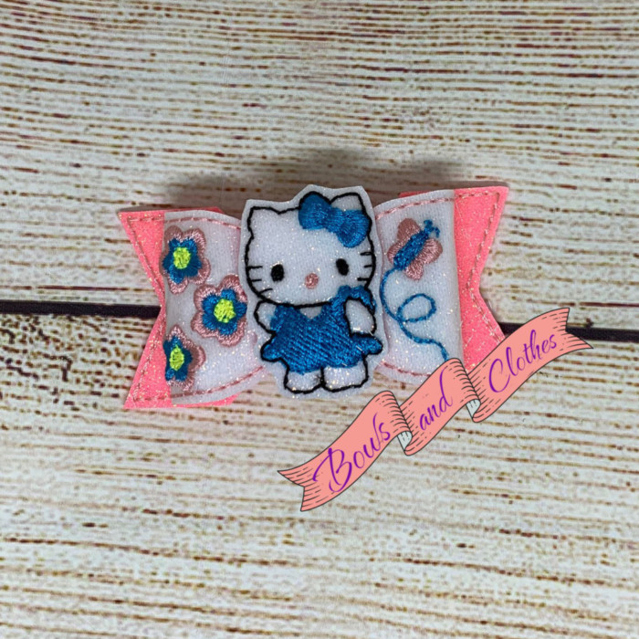Spring Kitty Hair Bow from 5-2023